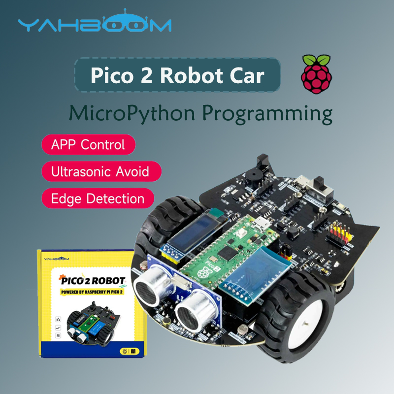 Robot Car Kit - Yahboom Raspberry Pi Pico 2 ロボットカーキット