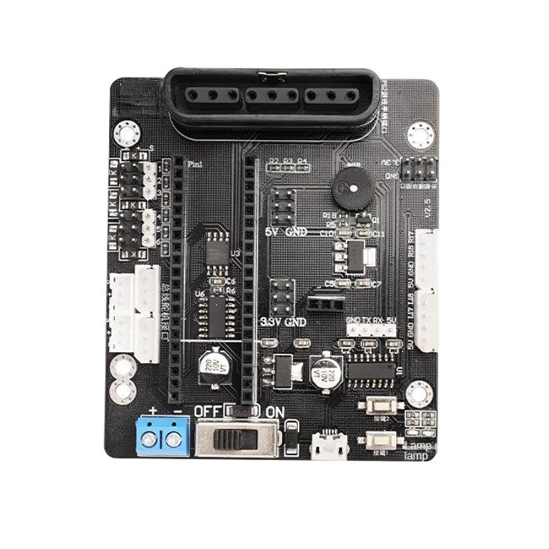Robot Arm Kit - 6チャンネルPWMサーボと4チャンネルバスサーボコントローラー、PS2 PC制御、Arduino、STM32、Raspberry Pi対応、ロボットアームドライバーDIYキット