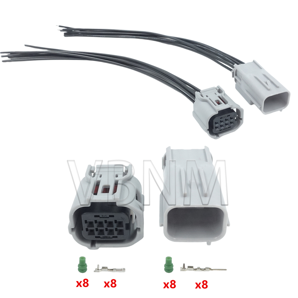 Infrared Obstacle Sensor - 8ピン 90980-12520 90980-12519 6189-1240 6188-0779 車用バックセンサーワイヤーソケット