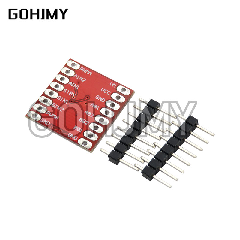 Motor Driver L298N - TB6612 DRV8833 デュアルモータードライバー 1A TB6612FNG Arduino