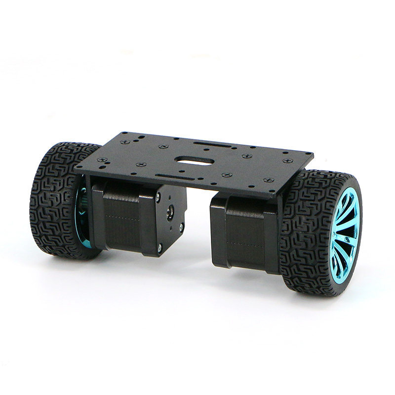 Robot Car Kit - 42ステッピングモーター2WDホイールバランシングトロリーセルフバランシングロボットカー、ドライバーロボットDIYキット、PIDパラメータ調整LQR対応