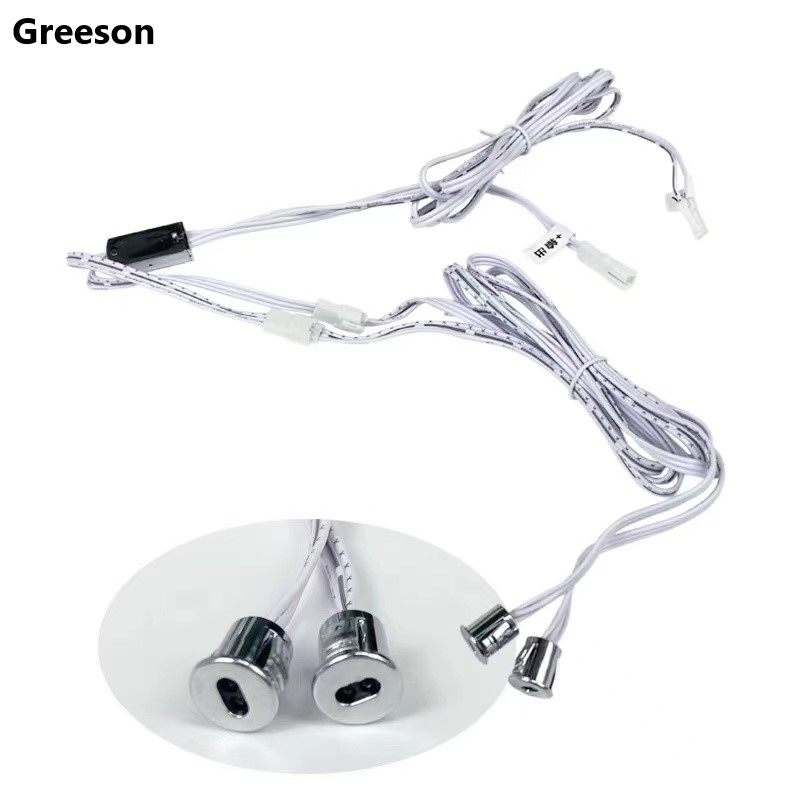 Infrared Obstacle Sensor - 12V 24V 5A LED ライトコントローラ赤外線障害物近接センサーワードローブワインキャビネット両開きドア誘導スイッチ