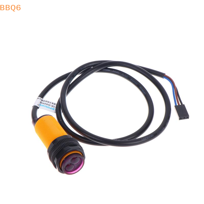 Infrared Obstacle Sensor - *E18-D80NK 赤外線障害物回避センサー 5V 光電スイッチ スマートカーロボット用端子付き アップグレードパーツ