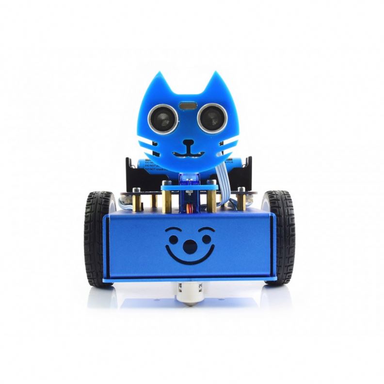 Microbit Robot - キティボット 2WD ロボット組み立てキット（マイクロビットなし）