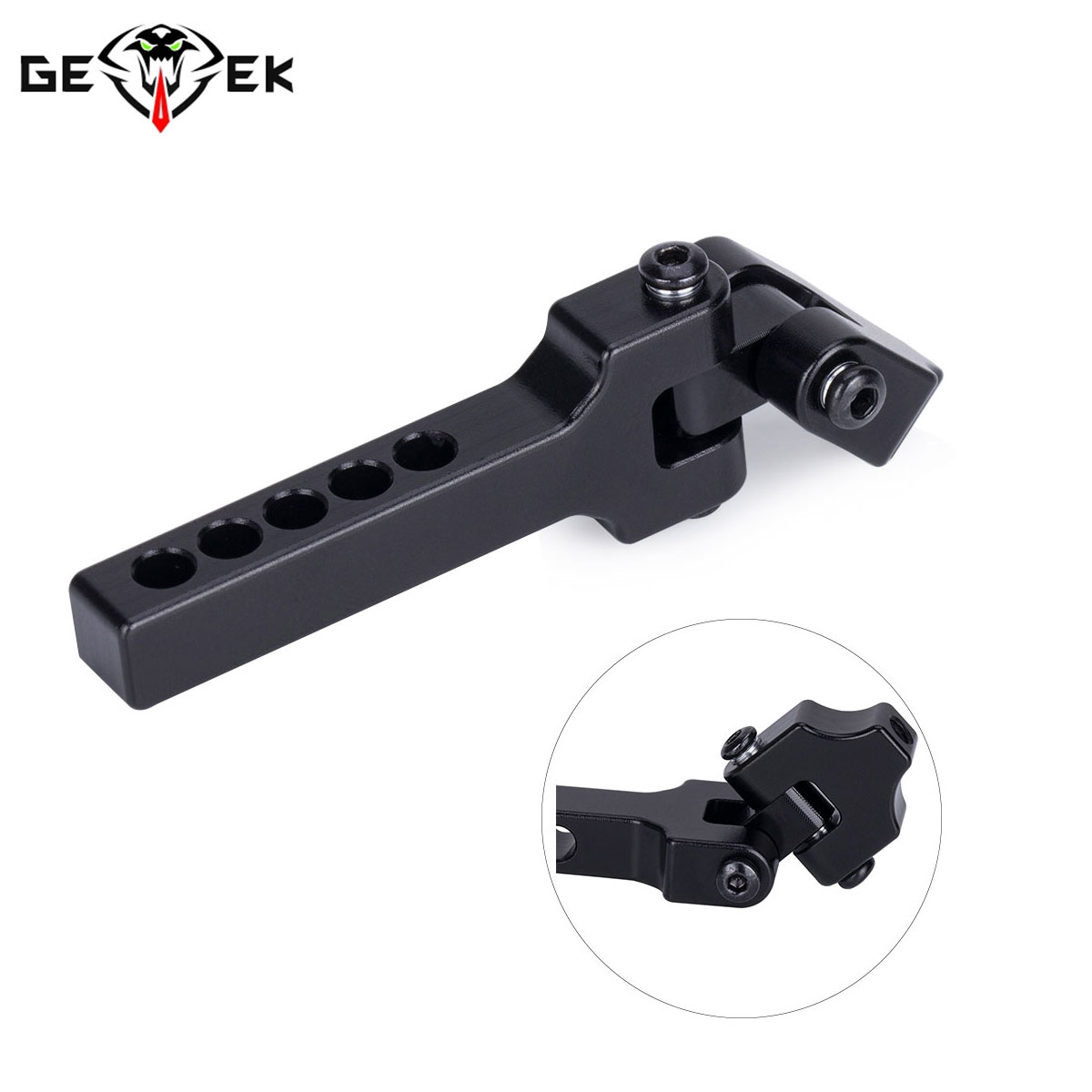 Servo Bracket - メタルデカンバイトハッチマウント牽引フック、トレーラーヒッチ、1、10 rcクローラーカー用アクセサリー、scx10、trx4、trx6、レッドキャット、rc4wd、d90パーツ
