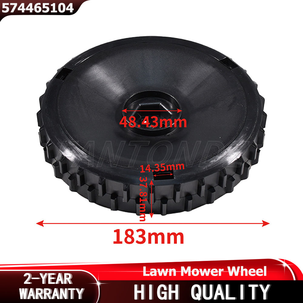 Robot Wheel - 1/2 個 Gardena フロントホイール Husqvarna R38Li