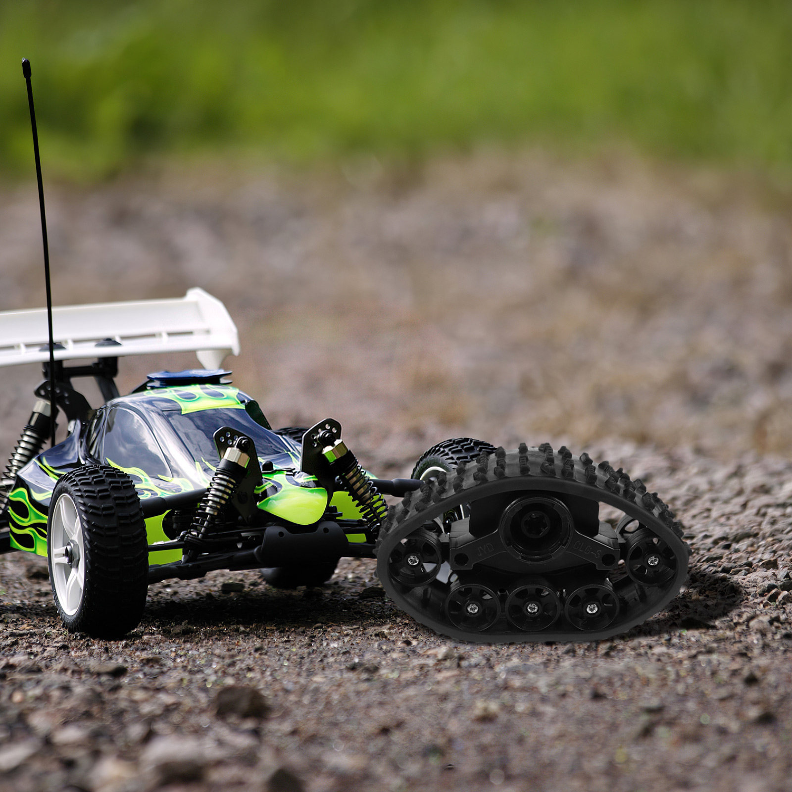 Robot Wheel - RCタンク用、クローラー車輪、プラスチック製、ロボット用アップグレードアクセサリー、交換部品、RCオフロードトラック用、DIY車輪
