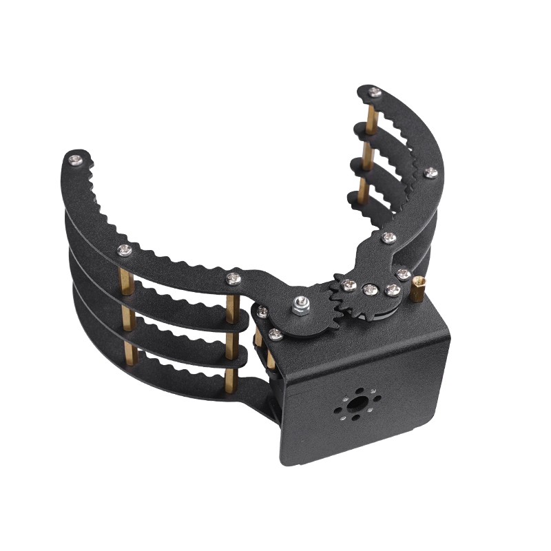 Robot Arm Kit - 230mmの開口部を持つ機械式クロー（把持具）。MG996 DS3218ロボット用機械式アームと組み合わせて使用。ロボットアーム用クローのDIYキット、プログラマブルロボットキット。