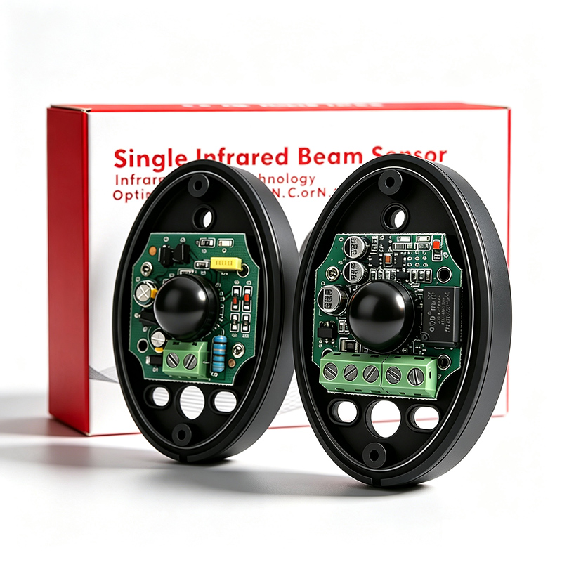 Infrared Obstacle Sensor - IP55防水シングル赤外線ビーム光電センサー障害物検知器自動ガレージドアスライドゲート挟み込み防止防犯アラームセキュリティシステムアクセス制御