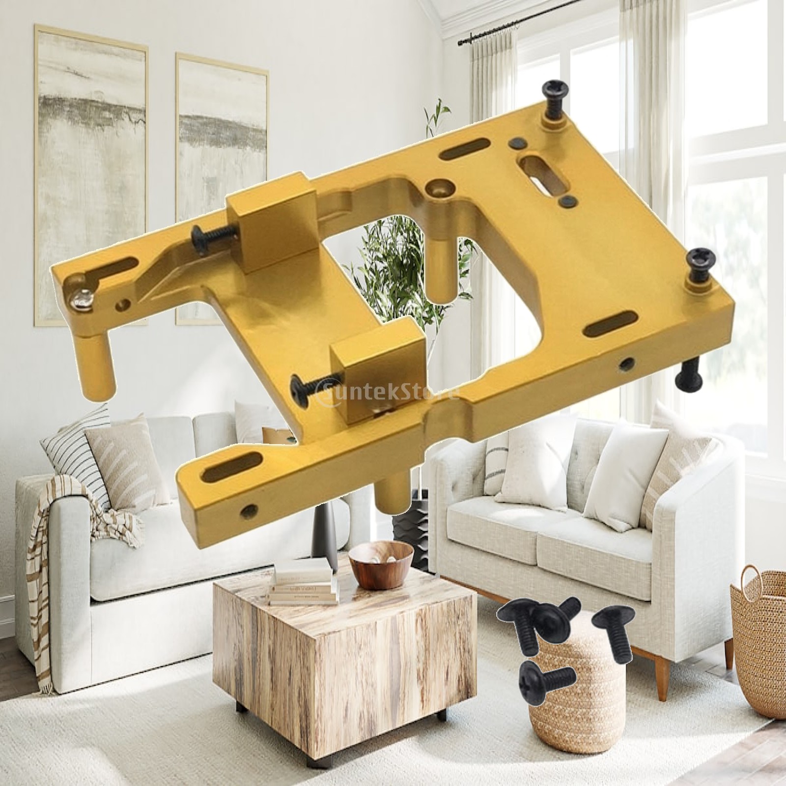 Servo Bracket - RCクローラーカー用サーボマウント、金属製サーボブラケット。Mangniu MN99S、D90、D91、D96S、D99S、MN98、WPL C14、C24、B14に対応。