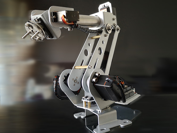 6軸ロボットアーム ステンレス鋼製 高品質メタルメカニカルア - Robot Arm Kit のレビューと価格