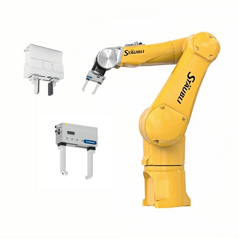 真新しい6軸産業用ロボット、人間と協働するためのもので、生産 - Robot Gripper のレビューと価格