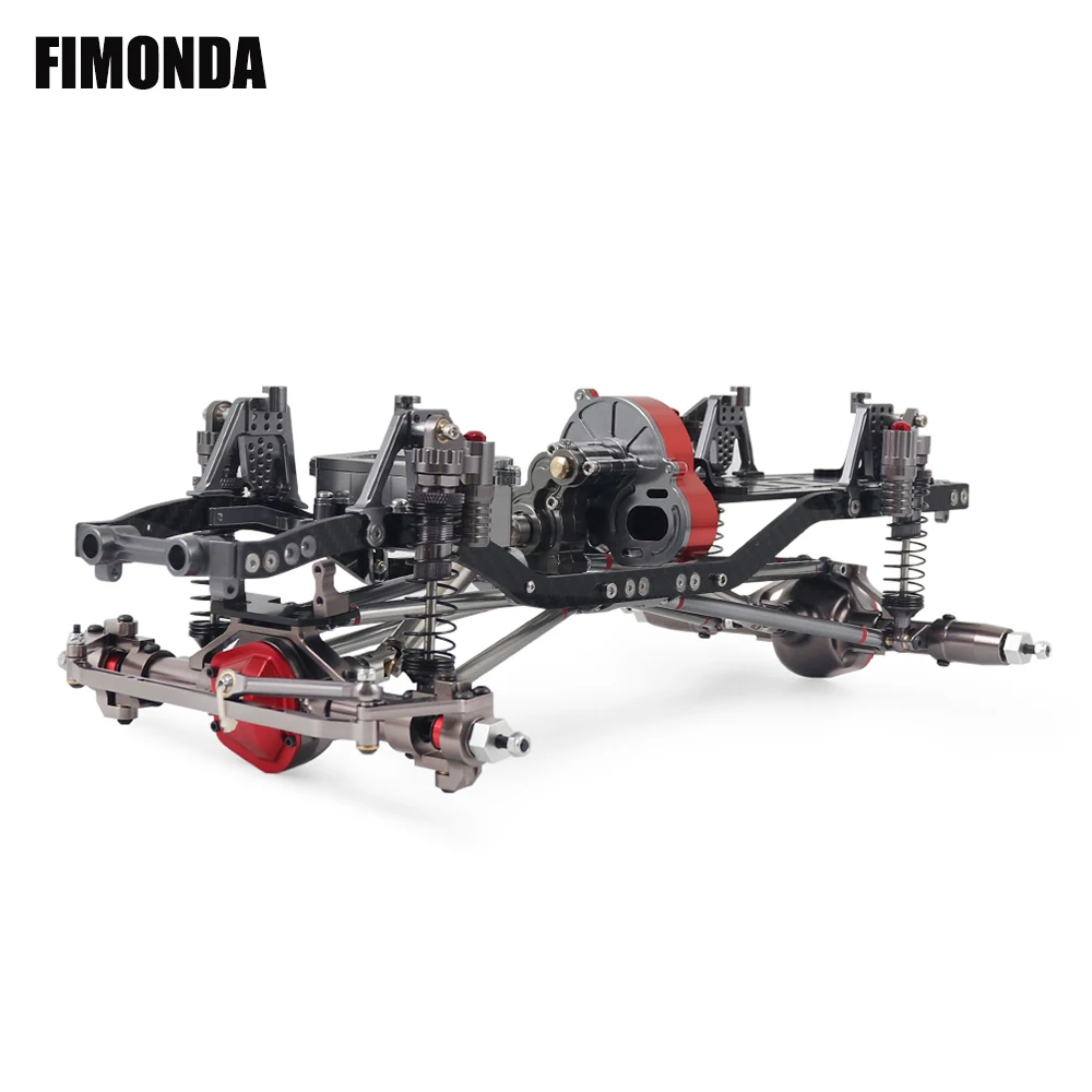 Fimonda-rcクローラーメタルシャーシキット1/10  - Robot Car Kit のレビューと価格