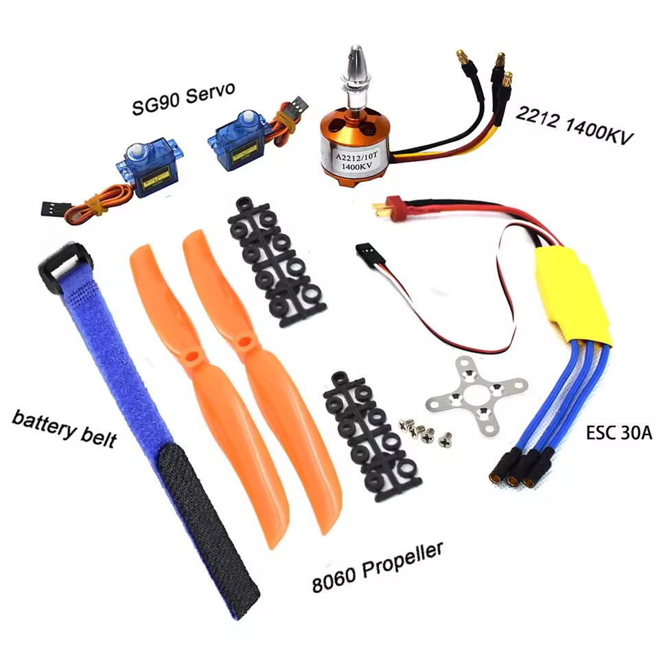 固定翼ヘリコプター用ブラシレスモーター,マイクロサーボプロペ - Servo Sg90 のレビューと価格