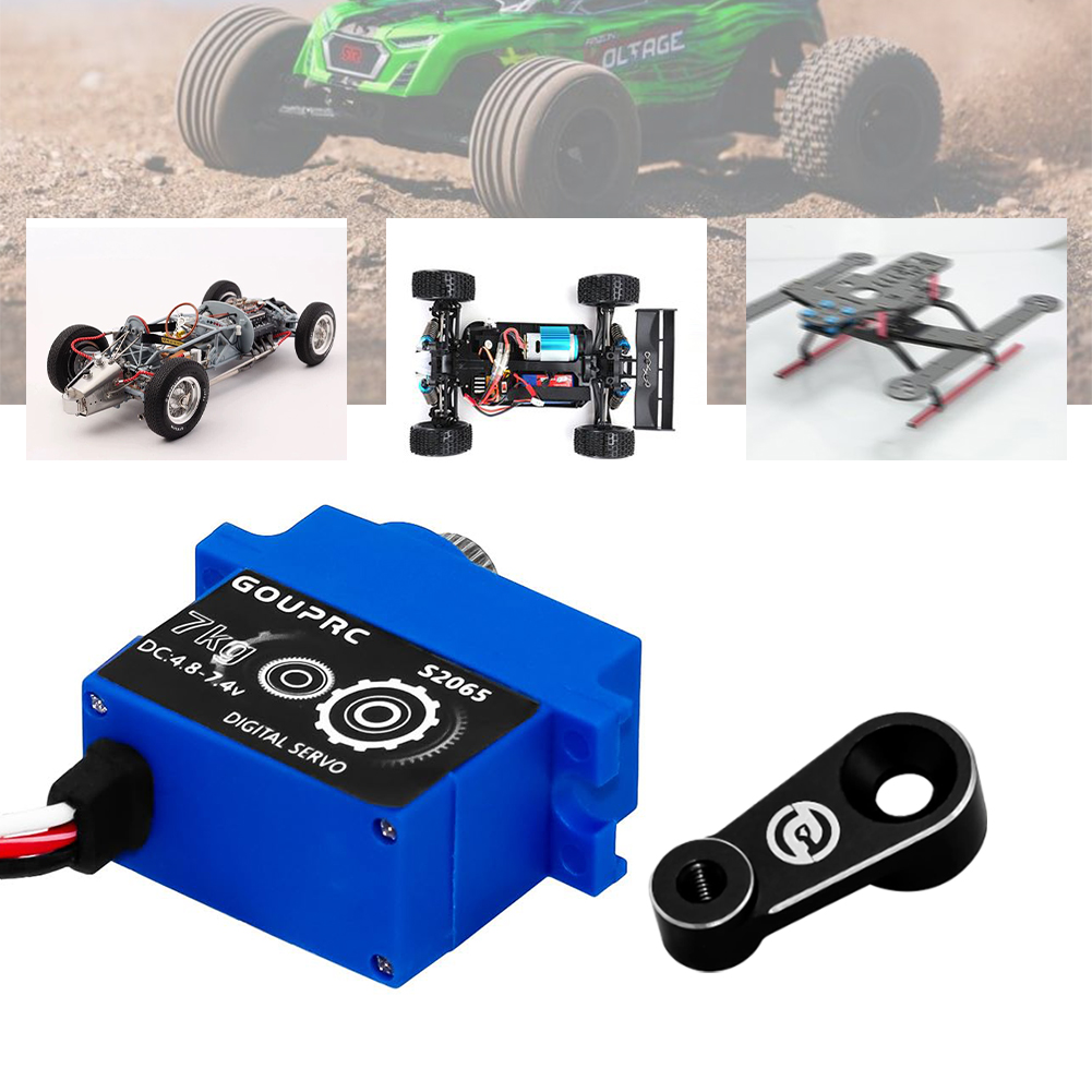 7KG RCデジタルマイクロサーボ、サーボホーン付きメタルギ - Micro Servo のレビューと価格