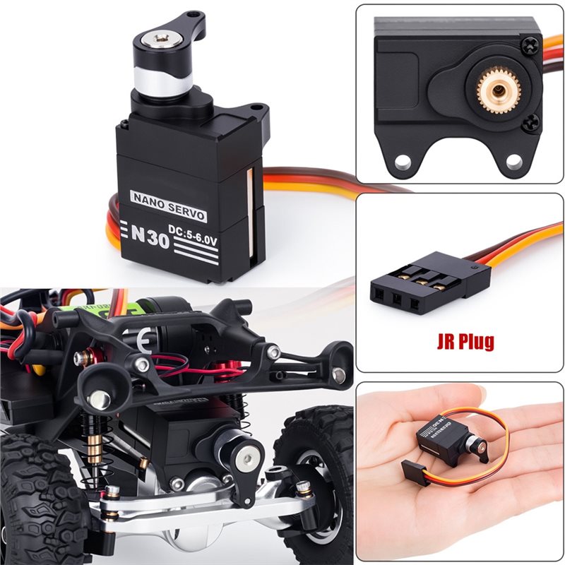YSUN-メタルギアマイクロミニサーボ 8.1G 5-6V  - Micro Servo のレビューと価格