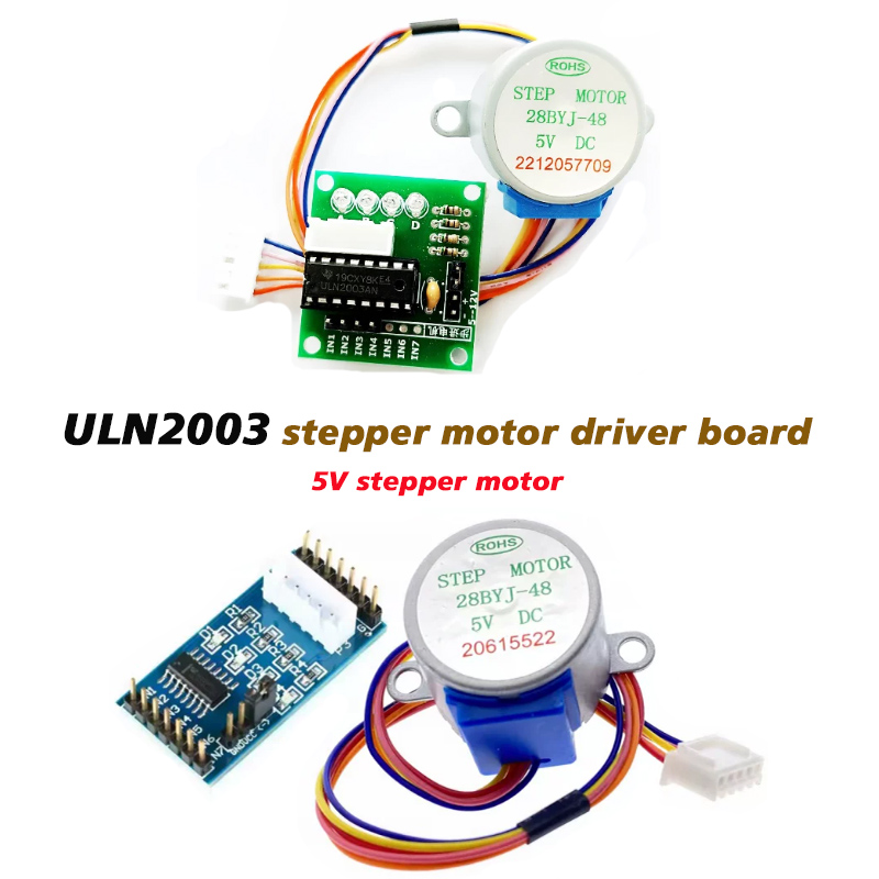5VステッピングモーターULN2003ドライバーボード、5線 - Uln2003 Driver のレビューと価格