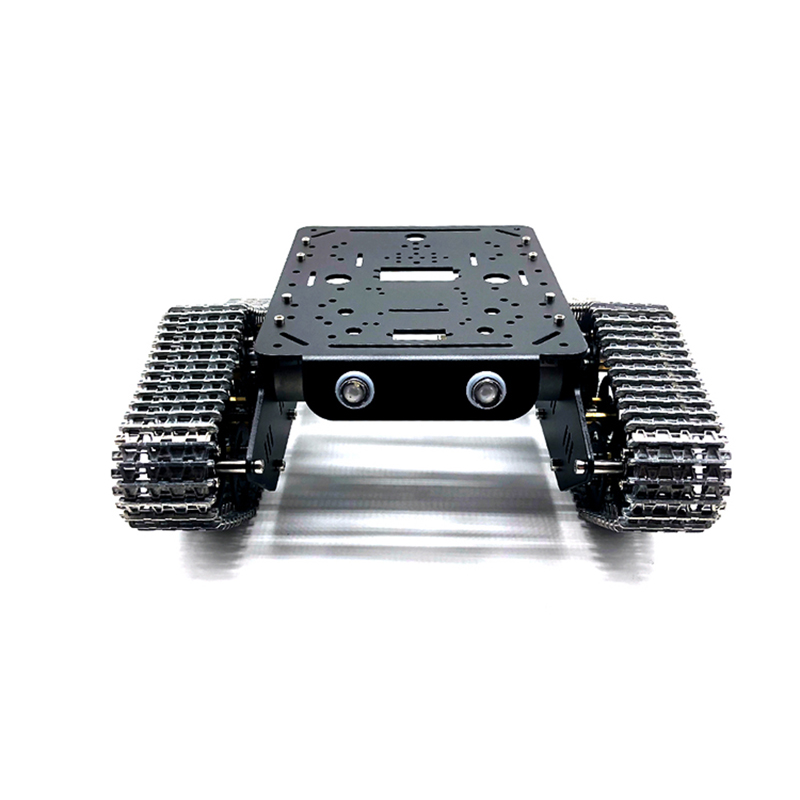 プラスチックまたは金属製の履帯を備えた金属製2WD戦車シャー - Robot Arm Kit のレビューと価格