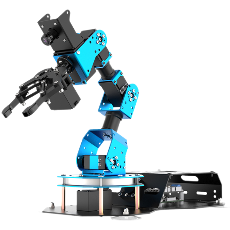 6軸のロボットアーム。サーボクロー、AIビジュアル、FPVカ - Robot Arm Kit のレビューと価格