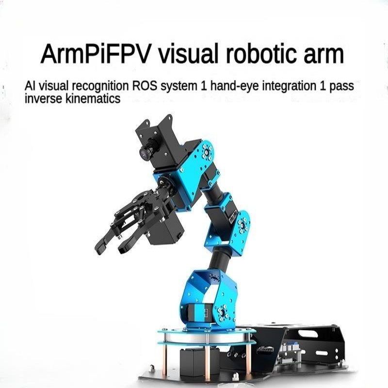 6軸のロボットアーム。サーボクロー、AIビジュアル、FPVカ - Robot Arm Kit のレビューと価格