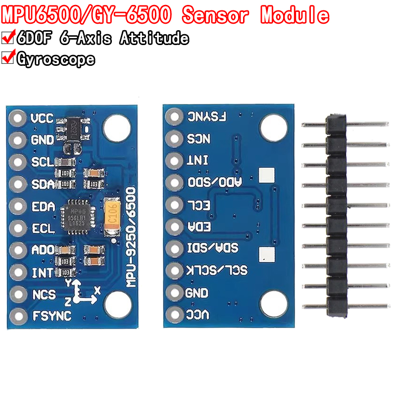 IIC I2C SPI MPU6500 MPU-6500 6 - Accelerometer Mpu6050 のレビューと価格