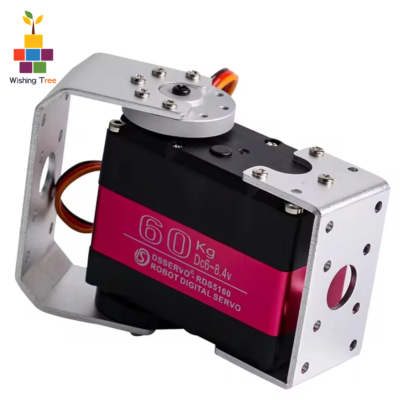 RDS5160 SSG 60kg デジタルロボットサーボ 1 - Servo Bracket のレビューと価格