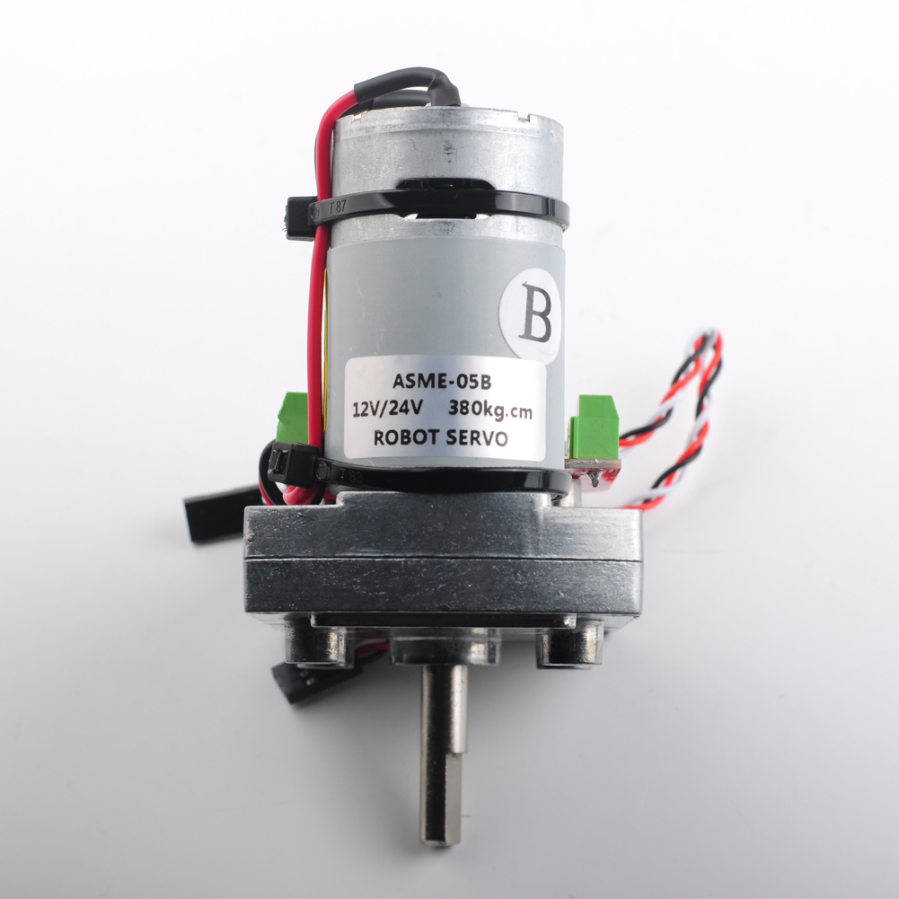高トルク RC サーボ DC12-24V 380kg.cm  - Servo Bracket のレビューと価格