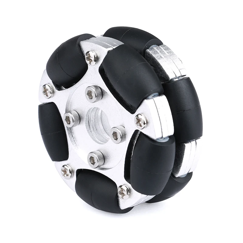 15kgの積載量、80mmの全方向移動ホイール、金属製フルア - Robot Wheel のレビューと価格