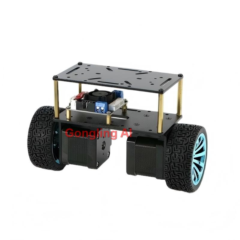 42ステッピングモーター2WDホイールバランシングトロリーセ - Robot Car Kit のレビューと価格