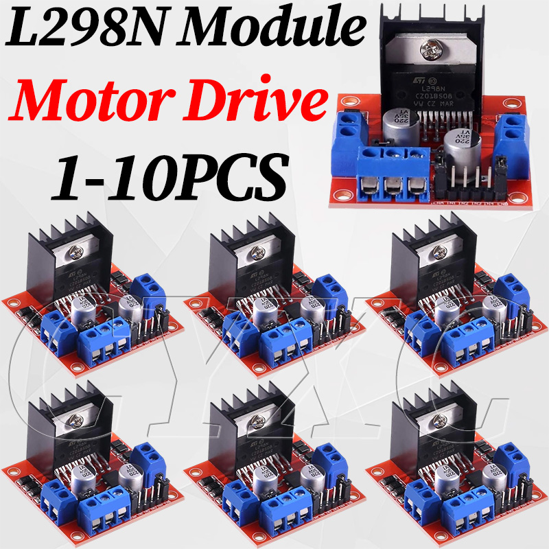 1-10 個 L298N ステッピングモータードライバーコン - Motor Driver L298N のレビューと価格