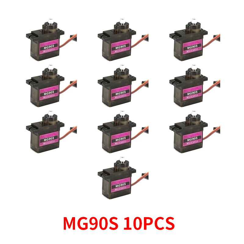 4/5/10/20 個 MG90S メタルギア RC マイク - Servo Sg90 のレビューと価格