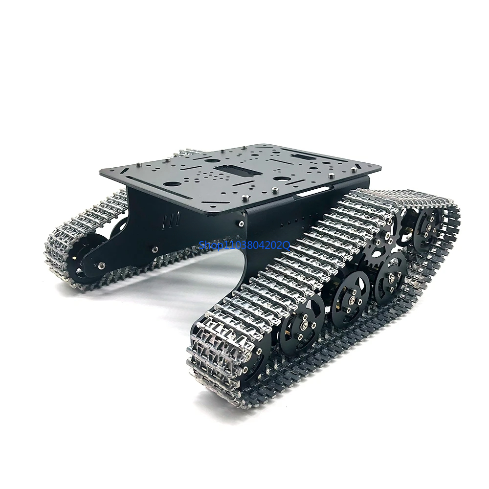T300 全金属製戦車、アルミニウム合金、速度検出モーター付 - Robot Chassis のレビューと価格
