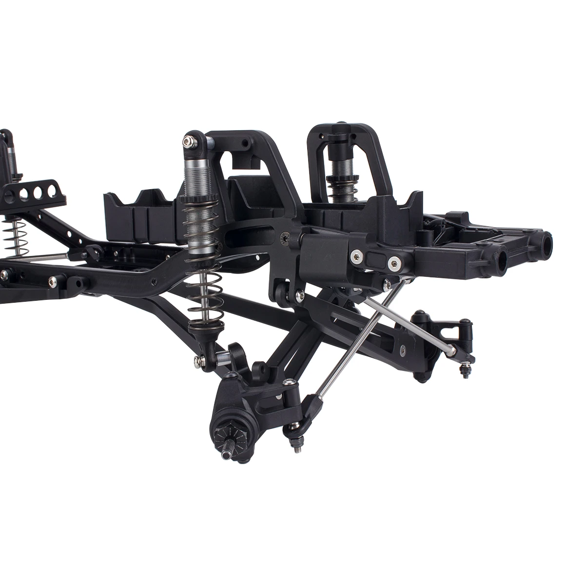 12x 1/10アルミニウムフロントアクスルサスペンションキ - Servo Kit のレビューと価格