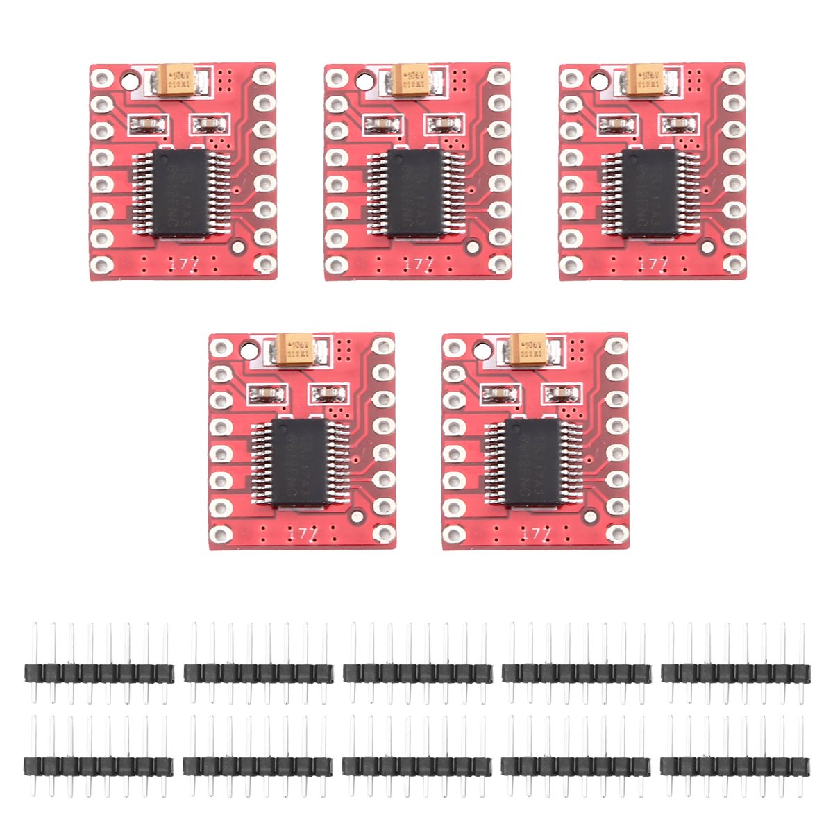 TB6612デュアルモータードライバー TB6612FNGデ - Motor Driver L298N のレビューと価格