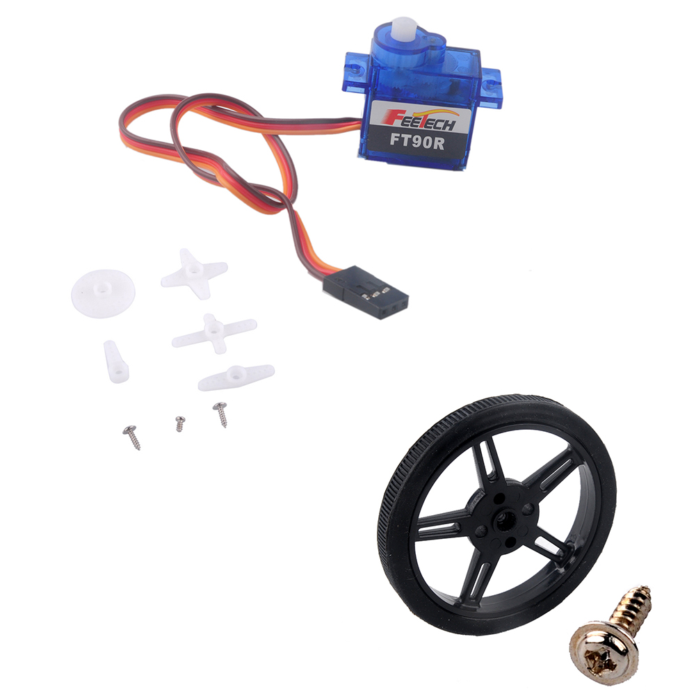 100 個 Feetech FT90R-C002 3V マイ - Microbit Robot のレビューと価格