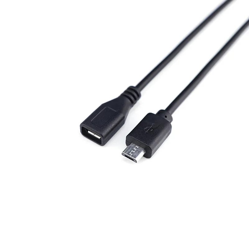 マイクロUSB 2.0メスオスジャック電源延長ケーブル、デー - Line Follower Robot のレビューと価格