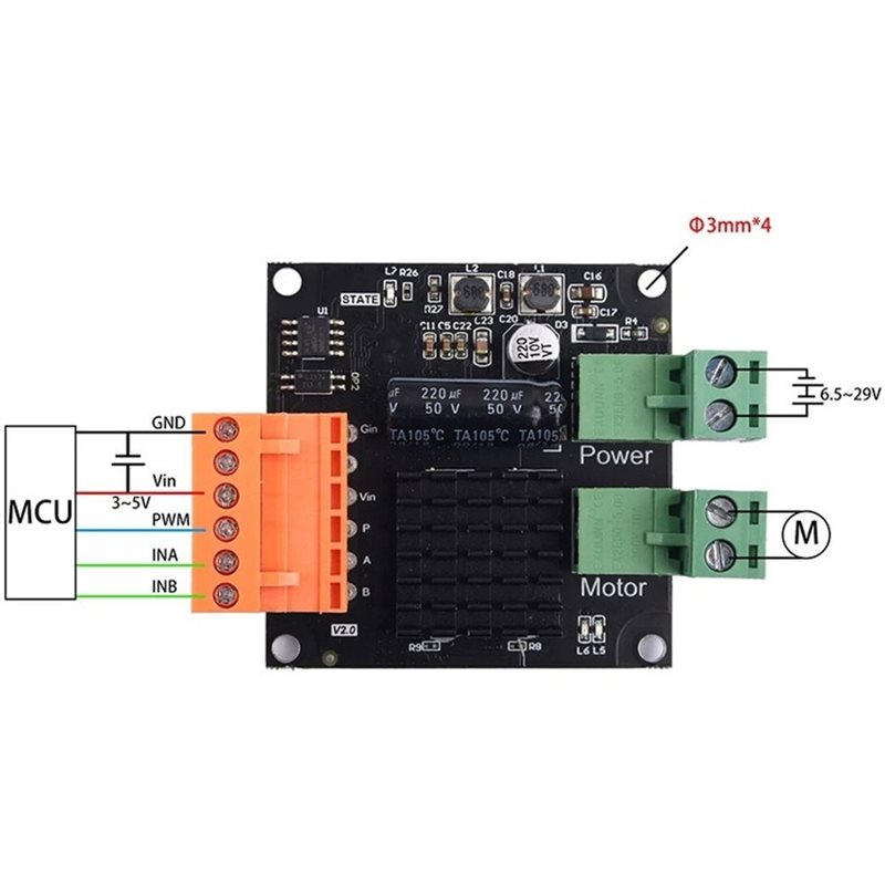 AT02-12V 24V 16A 高出力DCモータードライバ - Dc Motor 12V のレビューと価格