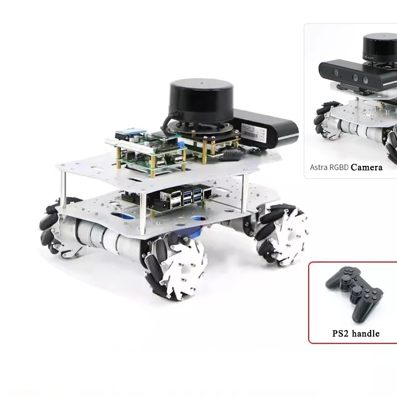 Raspberry Pi Ros メカナムホイールロボットカ - Ros Robot のレビューと価格