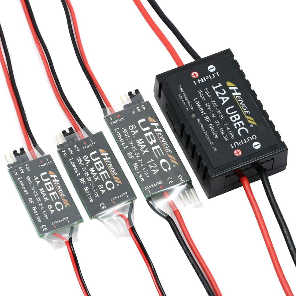 HENGE BEC 4A 6A 8A 12A UBEC 5V - Tracked Robot Chassis のレビューと価格