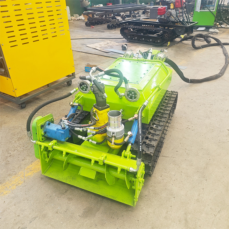 産業用遠隔操作潜水式汚泥清掃ロボット（市町村および河川浚渫用 - Robot Track のレビューと価格