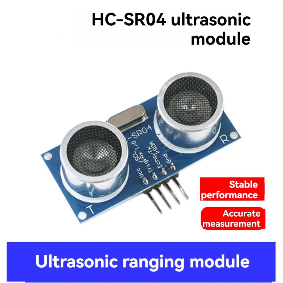6 個 HC-SR04 超音波センサー距離モジュール超音波セ - Ultrasonic Distance Sensor のレビューと価格