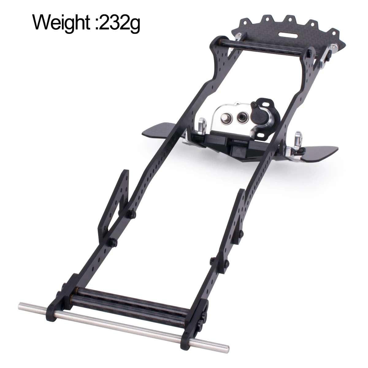 カーボンファイバーLCGシャーシキット、デルリンスキッドブレ - Servo Kit のレビューと価格