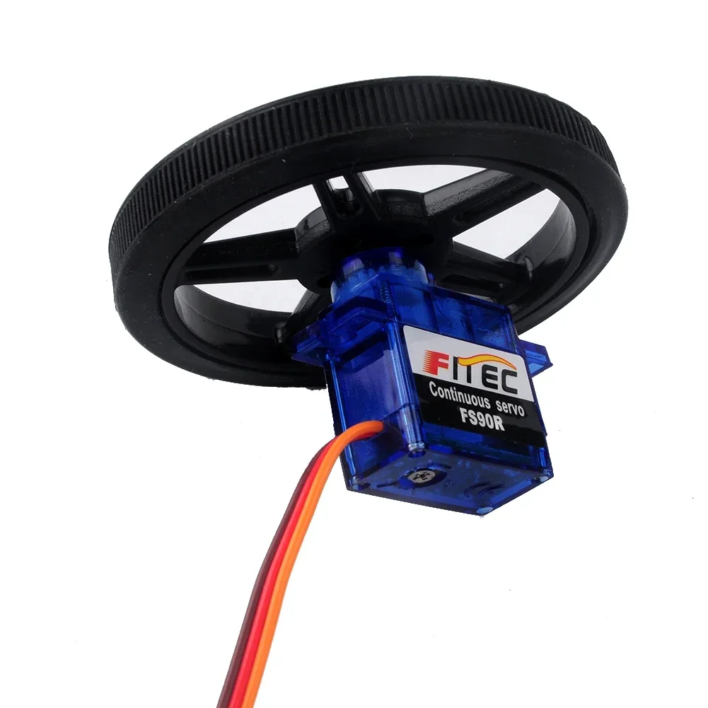 4個セット Feetech FS90R サーボ 360度連続 - Micro Servo のレビューと価格