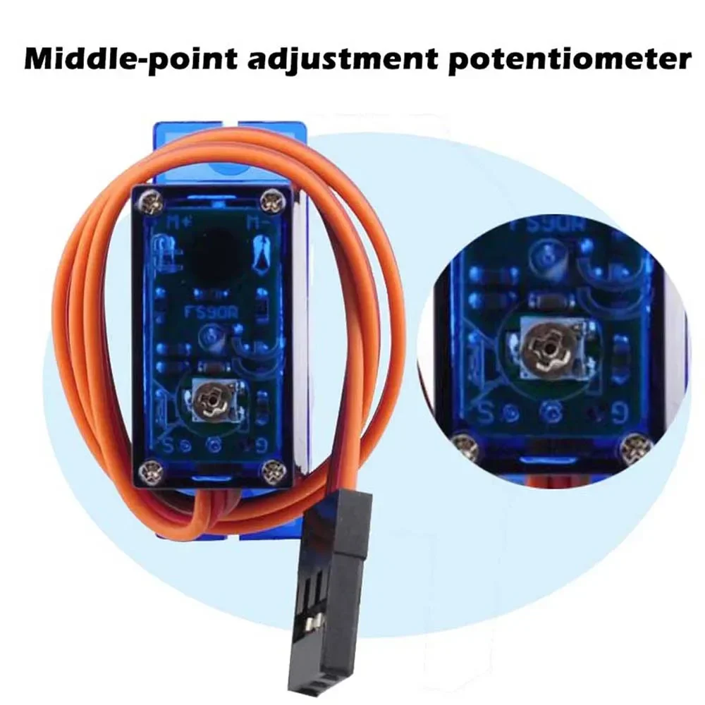 4個セット Feetech FS90R サーボ 360度連続 - Micro Servo のレビューと価格
