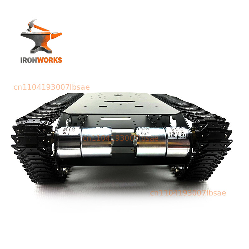 TN70 全金属製トラック式戦車シャーシ、サスペンション衝撃 - Tracked Robot Chassis のレビューと価格