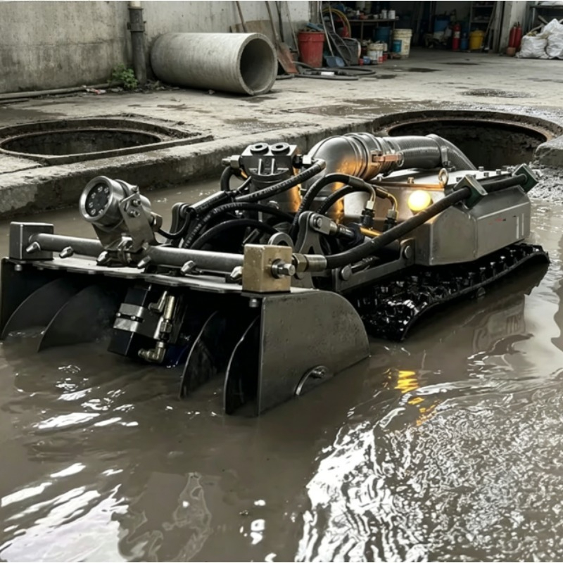 インテリジェント高品質ゴムクローラ式水陸両用浚渫機水中浚渫ロ - Robot Track のレビューと価格