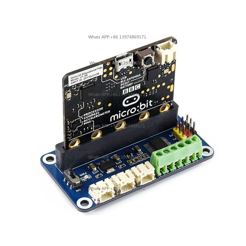 マイクロビット用モータードライバーボード。ロボット工学のDI - Microbit Robot のレビューと価格