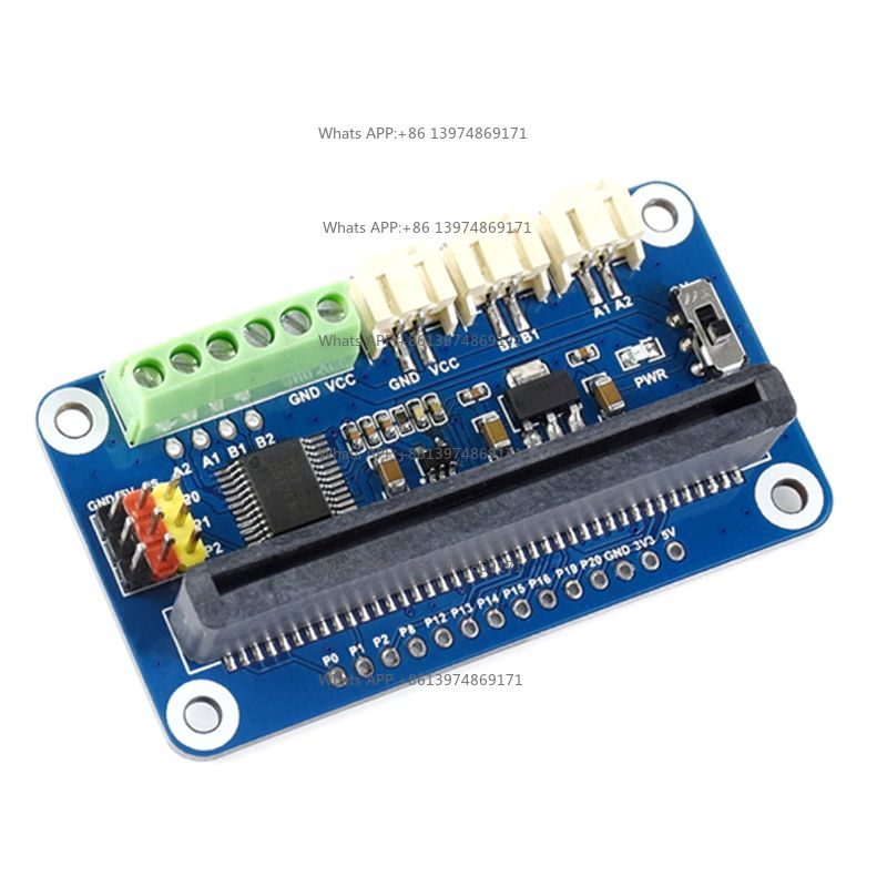 マイクロビット用モータードライバーボード。ロボット工学のDI - Microbit Robot のレビューと価格